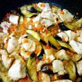 raranto's cooksnap of when they made 鳥胸肉となすのとろりん炒め煮.