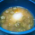 ☆めぇ☆ﾐ's cooksnap of when they made おくらとたまごのお味噌汁.