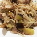 koike88's cooksnap of when they made ナスと豚バラの塩麹炒め.