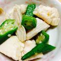 みゆみゆ52's cooksnap of when they made ✿ささ身とオクラの柚子胡椒和え✿.