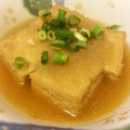 yewkiny's cooksnap of when they made 厚揚げ〜揚げ出し風〜.