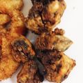 きもったまおかん's cooksnap of when they made 外カリッ！中やわらか☆鶏レバー唐揚げ.