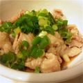 エンジン全快's cooksnap of when they made 超簡単！居酒屋メニュー★鶏皮ゆでポン酢.