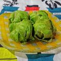 kururin18's cooksnap of when they made レタスボール★ポテサラ入り.