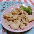 赤い電話's cooksnap of when they made 胸肉チップス.