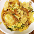 アイモグ's cooksnap of when they made 竹輪とねぎの卵とじ.