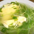 Jaye's cooksnap of when they made 豆苗煎蛋湯.