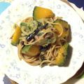 cheesedog's cooksnap of when they made かぼちゃとブロッコリーのクリームパスタ.