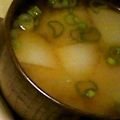 olive11's cooksnap of when they made 昔おばあちゃんが作ったカブの味噌汁.
