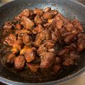 クックIXERR9☆'s cooksnap of when they made おつまみに♪鶏肝の蜂蜜ワイン煮★動画あり.