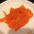 こるね's cooksnap of when they made スタミナ源でピラピラ人参.