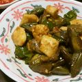 xちぐらx's cooksnap of when they made 鶏肉・なすのピリ辛中華炒め.