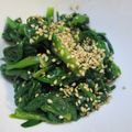 daikanon's cooksnap of when they made すぐに出来ちゃう ニラのおひたし.