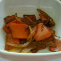 まちゃ☆009's cooksnap of when they made 簡単手抜き 人参と玉ねぎのめんつゆ炒め.