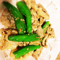 うさみぃみ's cooksnap of when they made ししとうと豚バラのシンプル炒め.