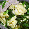 Rick_t's cooksnap of when they made 卵とニラの肉炒め.