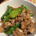 liarra's cooksnap of when they made シシトウと豚肉の炒め物.