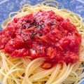 ☆HMKU☆'s cooksnap of when they made トマトとツナのパスタ.