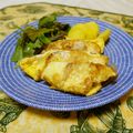 ローズレース's cooksnap of when they made 白身魚のピカタ風.