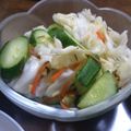ナウちゃん's cooksnap of when they made キュウリの塩レモン浅漬け.