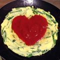 チョコれ-と's cooksnap of when they made たまにら卵～！.