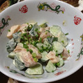 クックM3A0ET☆'s cooksnap of when they made サーモンと胡瓜のマヨワサビ醤油和え.