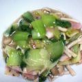 ゆか吉。's cooksnap of when they made 10分超簡単　子供が喜ぶ青梗菜の炒め物.