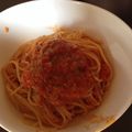 うろたらそ's cooksnap of when they made 簡単♡トマトとツナのパスタ.