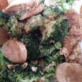 ニャン太３８'s cooksnap of when they made 魚肉ソーセージとブロッコリーの炒め物.