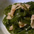 チョビ～☆'s cooksnap of when they made 切昆布と豚薄切りの超うま中華いため.