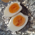 yuchinori's cooksnap of when they made 1個だけのゆで卵♬.