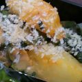 *neige*'s cooksnap of when they made ポテトとホウレン草の簡単☆チーズ焼き.