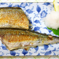 tennisnoah's cooksnap of when they made シンプル 秋刀魚の 塩焼き.