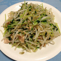にゃめここ's cooksnap of when they made 豆苗もやし炒め.