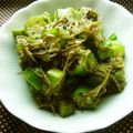 Satoco❋'s cooksnap of when they made めかぶとオクラのネバネバ和え.