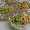 tama-sora's cooksnap of when they made もやしとハムの辛子じょうゆ和え❀.