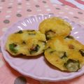 赤い電話's cooksnap of when they made オクラ入り新ジャガ餅.