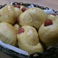 yappyパクパク's cooksnap of when they made HBで簡単★カレーウィンナーパン.