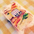 ＊omiyuo＊'s cooksnap of when they made ベーコンエッグベーグルサンド.