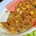 悠まま26's cooksnap of when they made ツナと生姜☆赤飯おにぎりチャーハン♪.