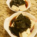 saki1010's cooksnap of when they made わかめ奴豆腐.