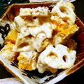 bichoku's cooksnap of when they made かぼちゃとれんこんの　みそマヨサラダ.