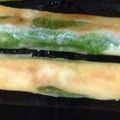 ama_yuki's cooksnap of when they made 明太もちのおつまみ春巻き.