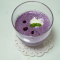 ちー（・＿・）'s cooksnap of when they made ブルーベリースムージー.