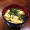 cho♡'s cooksnap of when they made ＊油揚げとお豆腐のお味噌汁＊.