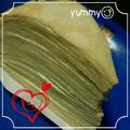 HeeNa621's cooksnap of when they made HMで簡単!もちっ?*ミルクレープ*.
