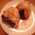 ゆみまろん's cooksnap of when they made 雑穀おにぎり～鮭とごま塩～.