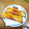 stq1606's cooksnap of when they made 納豆、キムチ、オクラ健康春巻き！.