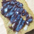 楓✿椛's cooksnap of when they made つぶあん練乳であま～いトースト.
