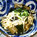 ～風～'s cooksnap of when they made 蒟蒻とワカメときのこで便秘解消.